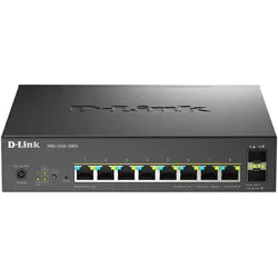 D-Link DMS-1250-10SPL/E, 10-Port PoE Multi-Gigabit Smart Managed Switch