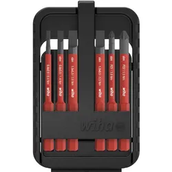 Wiha Bit Set slimBit electric Schlitz, Pozidriv 7-tlg. inkl. slimBit-Box