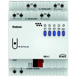 Theben, Aktor, Rm 4 I Knx (Schaltaktor)