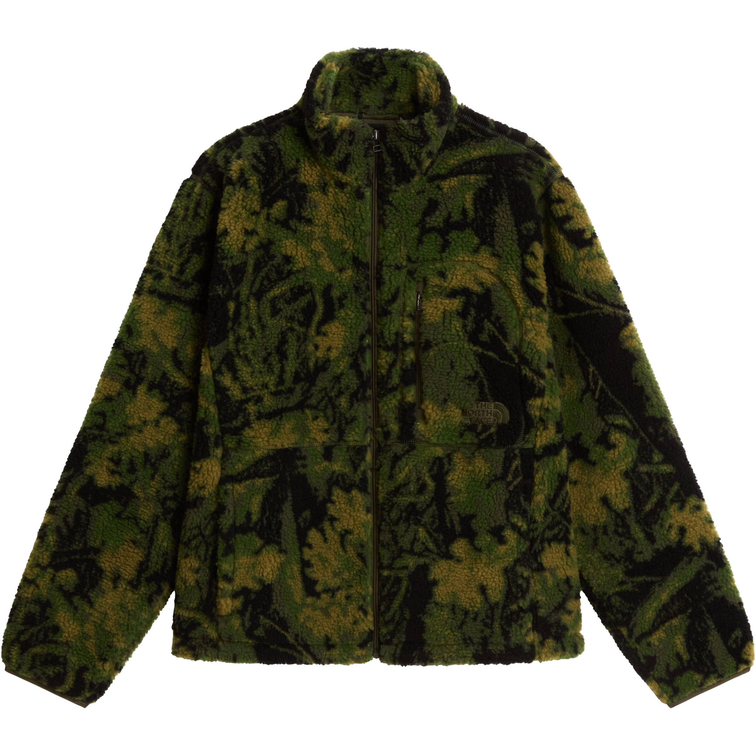 The North Face Extreme Pile 2 Print Herren Fleecejacke oliv Größe L Lifestyle Hautfreundlich