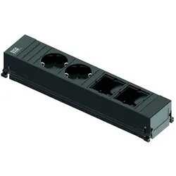 Bachmann Steckdoseneinheit 4-fach (3x Custom Module + 1x Steckdose Strom)