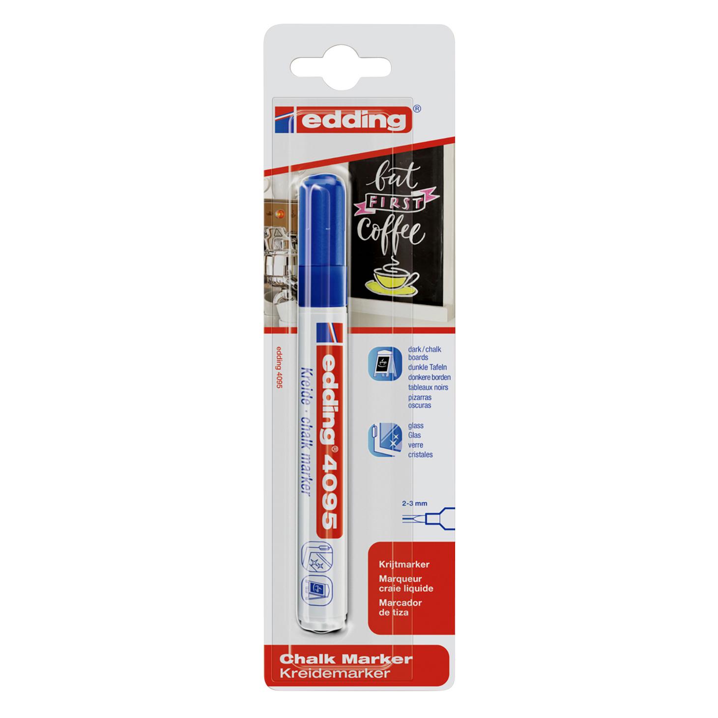 Edding Windowmarker blau (1x) (4095-1-1003)