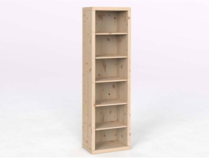 Zirbenregal „Ingrid“ 50 cm 50 x 218 cm Zirbe
