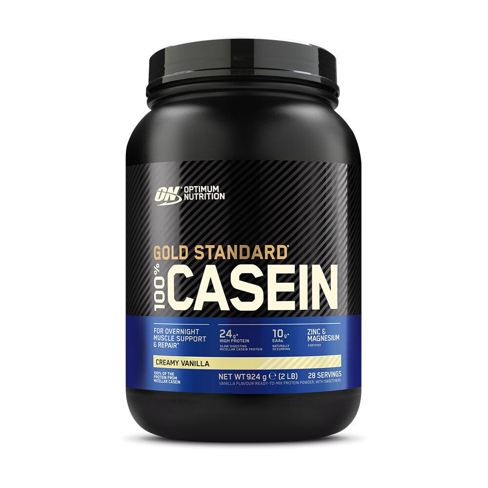 Optimum Nutrition 100 % Casein, Creamy Vanilla, Pulver 924 g