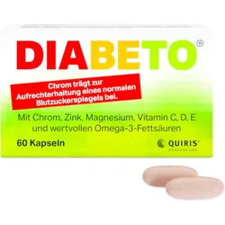 DIABETO Kapseln 60 St Kapseln