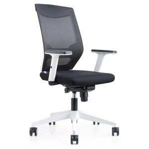Rocada Bürostuhl Blanca R9082-90, schwarz, Stoff / Netz, belastbar bis 125 kg