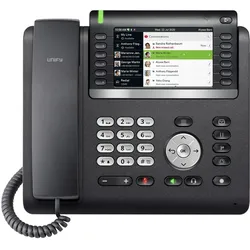 Unify OpenScape Desk Phone CP700X, Telefon, Schwarz