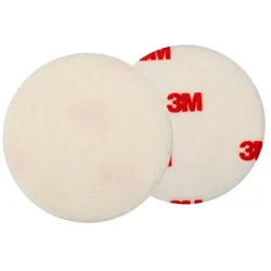 3M Finesse-it Polierfilz, rot/weiß, 76,2 mm, hart #09357