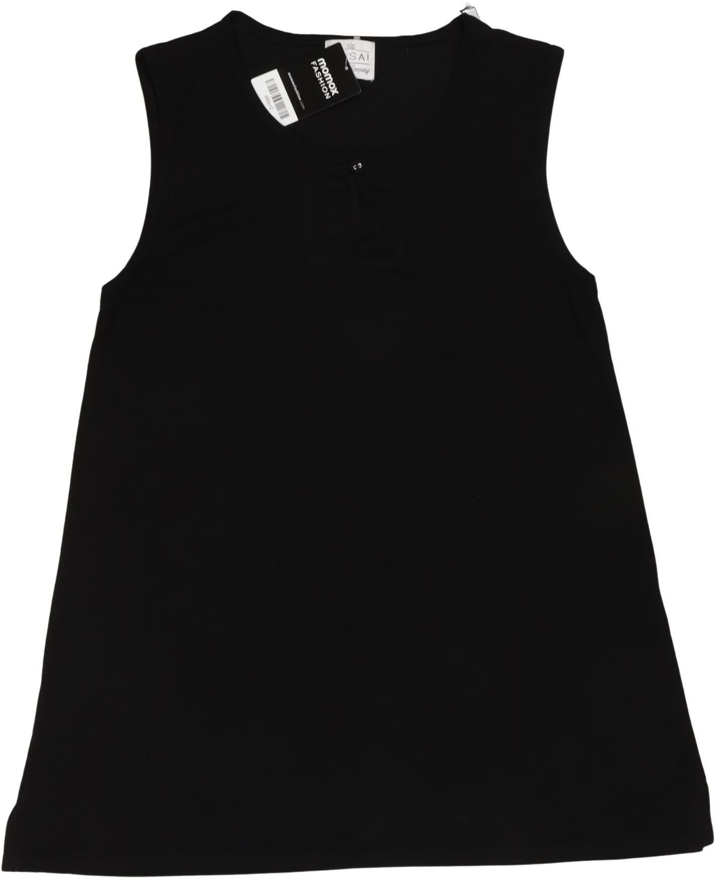 The Masai Clothing Company Damen Top, Schwarz, Gr. S, Viskose / Synthetik - Second Hand