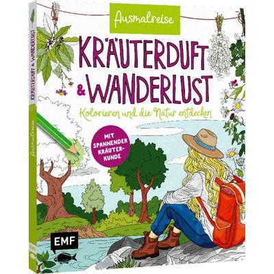 Ausmalreise Kräuterduft und Wanderlust, Taschenbuch von , Edition Michael Fischer / EMF Verlag, 978-3-7459-3148-8