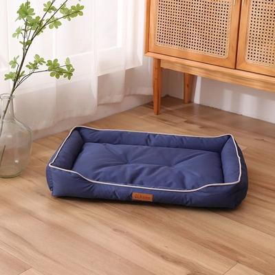 Uplifted Finds Four Season Square Dog Bed For Small Medium And Large Dogs xl blue