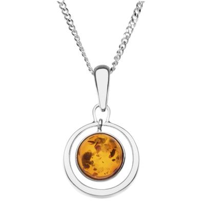 Kette mit Anhänger OSTSEE-SCHMUCK "Ostsee-Schmuck Kette mit Anhänger Serana" Gr. 42, silber, Halsketten, Damen, 42cm, Silber 925 (Sterlingsilber), L: 42