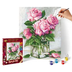 Schipper Malen nach Zahlen - Motiv Gruppe Klassiker Blumen und Pflanzen - Rosen für Dich
