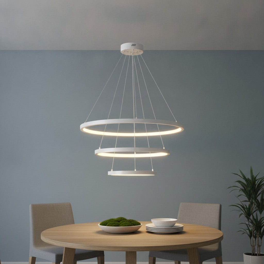 Lyora Witte design hanglamp Empatia triple