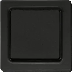 Eltako F2T55E-am, Schalter + Taster, Schwarz