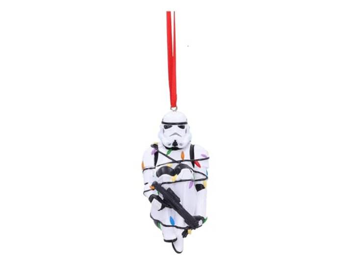 Nemesis Now Stormtrooper In Lights Hangend Ornament 9 cm, Hars, Officieel gelicenseerde originele Stormtrooper-merchandise, Stormtrooper In Lights Hangend Ornament, Gegoten in de fijnste hars,