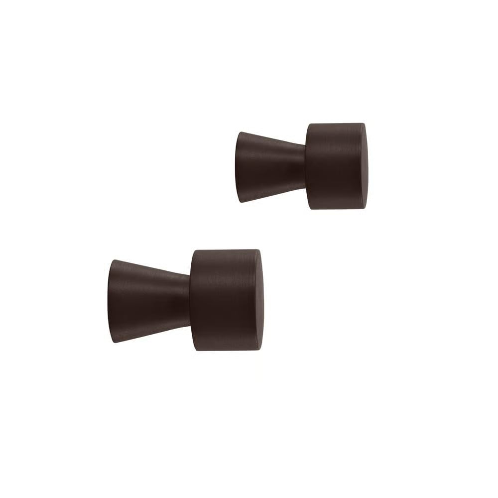 OYOY Pin haak 2-pack Bruin