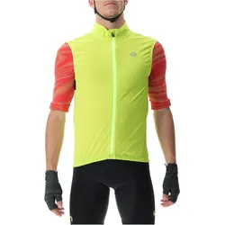 UYN Biking Ultralight Fahrrad Windweste Herren soft yellow fluo/black L