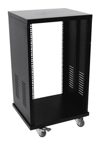 Roadinger SR-19 19 Zoll Rack 14 HE Stahl inkl. Rollen