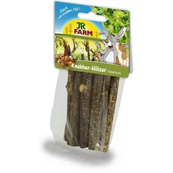 JR FARM Knabber-Hölzer Kleintiersnack Haselnuss 40g