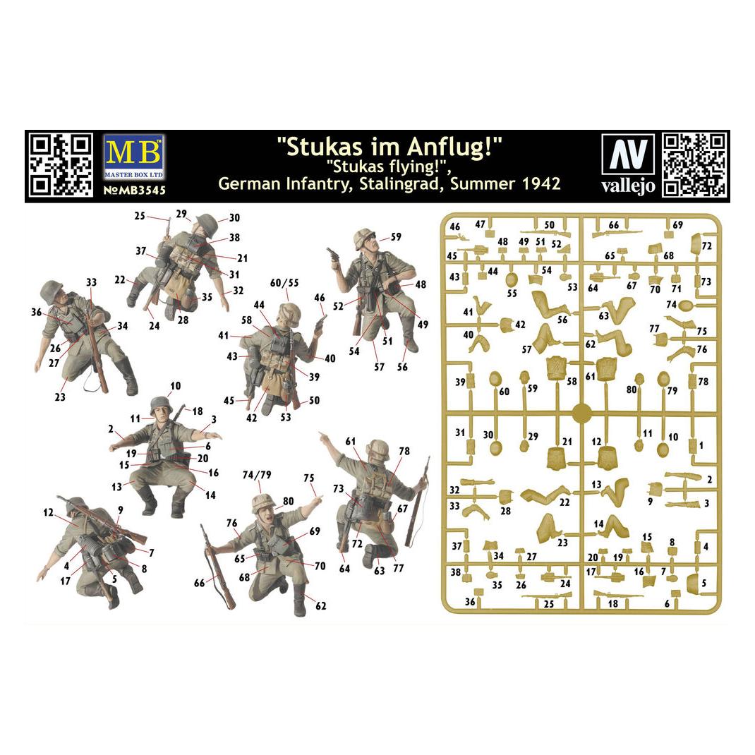 Master Box Stukas flying (MB3545)
