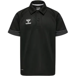 hummel, Unisex, Sportshirt, Lead Functional Kids Polo (152), Schwarz