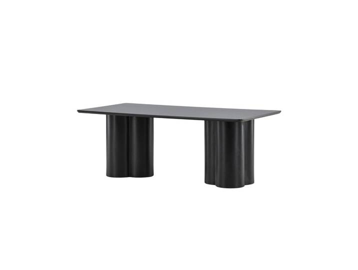 Furnlux Couchtisch Olivia Schwarz 60x120x45 cm, 60x45x120 cm, Wohnzimmer, Wohnzimmertische, Couchtische