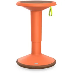 Interstuhl ECO UP Sitzhocker, pastellorange
