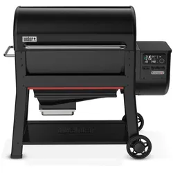 Weber Searwood XL Holzpelletgrill schwarz