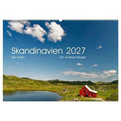 Skandinavien - Der Süden (Wandkalender 2027 DIN A2 quer), CALVENDO Monatskalender