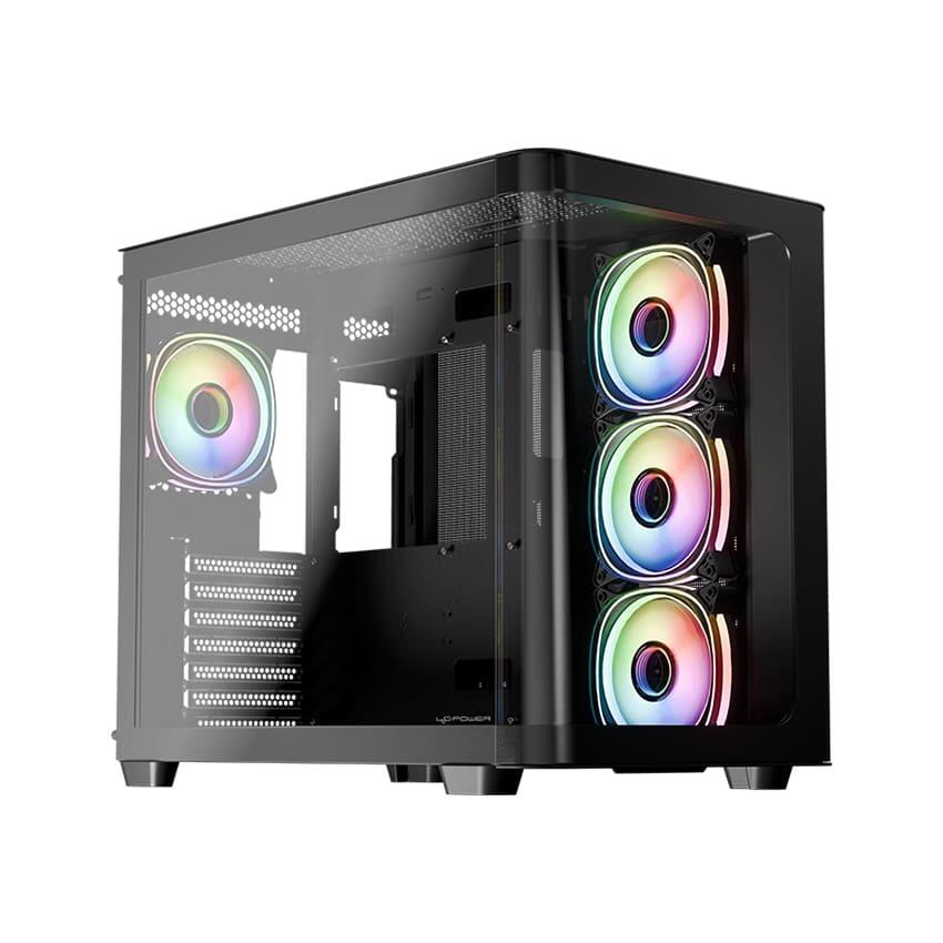 LC-Power LC Power Gaming-PC Gehäuse LC-8001B-ON Midi-Tower schwarz