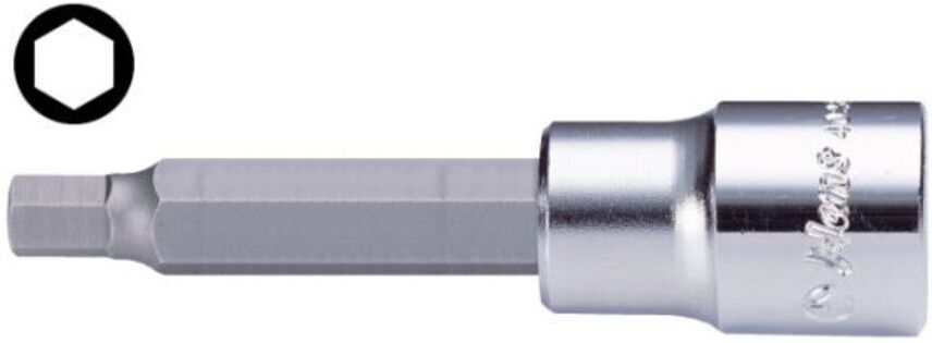 6-kant einsatz HANS 1/2 zoll 6 mm lang (100mm)