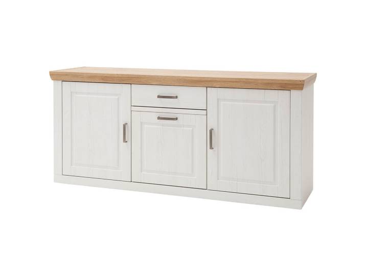 Landscape Sideboard Brixen, Pinien, Eiche, 3 Fächer, 1 Schublade(n) Schubladen, 183x85x50 cm, Beimöbel erhältlich, Typenauswahl, Wohnzimmer, Kommoden & Sideboards, Sideboards