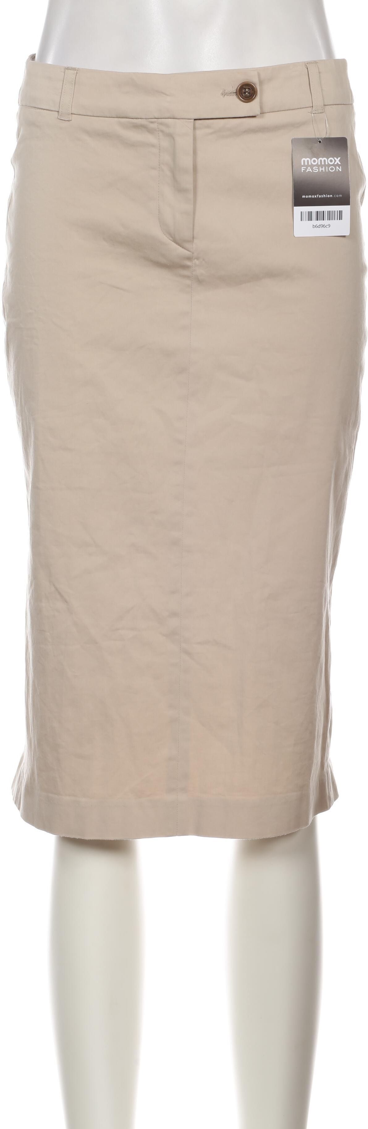 Turnover Damen Rock, Beige, Gr. W26, Baumwolle / Elasthan - Second Hand