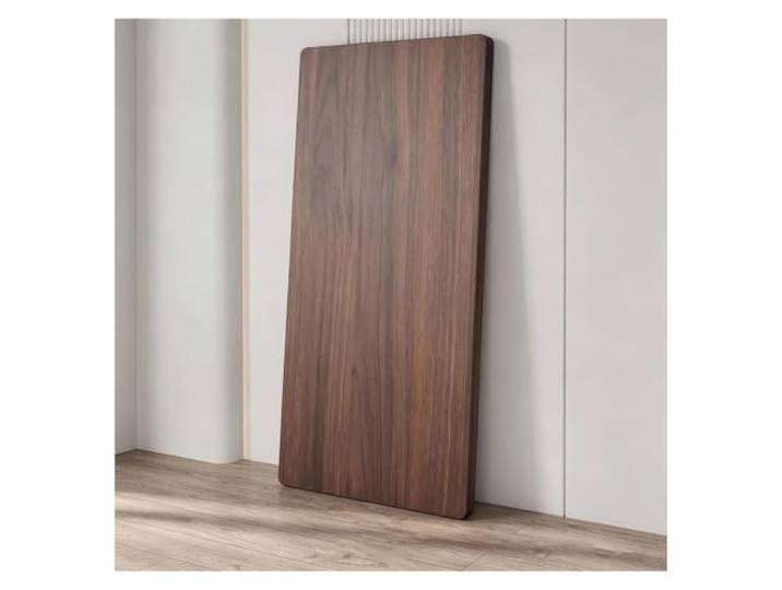 ZCXMNL Holz-Tischplatte Als Ersatz for Verschiedene Beine, DIY-Kücheninsel-Schreibtischplatte for Stehen, Büro, Werkbank, Möbel(Deep Walnut,180x60x2.5cm)
