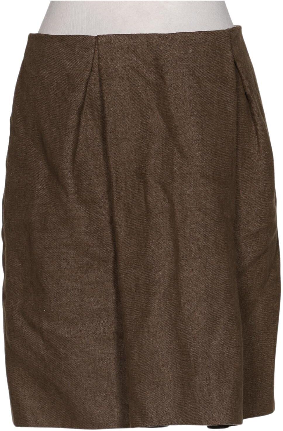 Chloe Damen Rock, Braun, Gr. EU 38 (FR 40), Baumwolle / Seide / Leinen - Second Hand