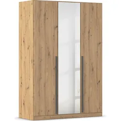 Rauch Möbel rauch Alba Kleiderschrank 3-türig, mit Spiegel, Farbe Eiche Artisan Breite 136 cm