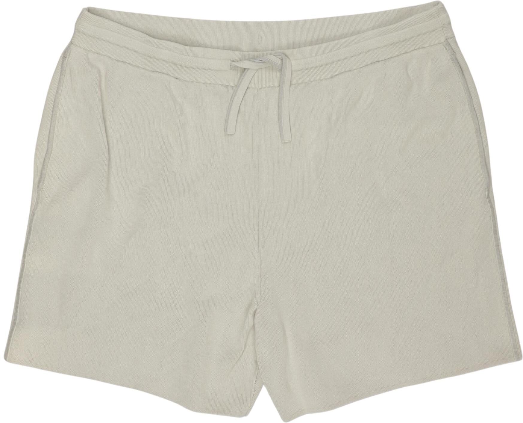 COS Herren Shorts, Cremeweiß, Gr. L, Baumwolle - Second Hand