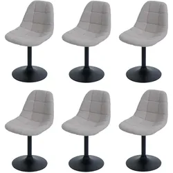 ESSZIMMERSTUHL taupe 6er-Set
