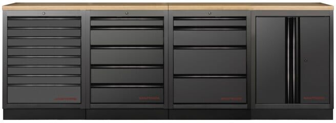 Mobilier d'atelier Mobilio 4 éléments Kraftwerk (3964K-BLK-004)