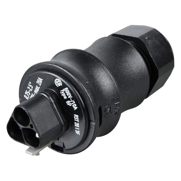 Wieland Anschluss Gesis IP68 2PoloS M Luft Cepo schwarz Presse 6 - 10 mm. Inklusive 100 Teile (RST20I3FS2ZR1VSW)