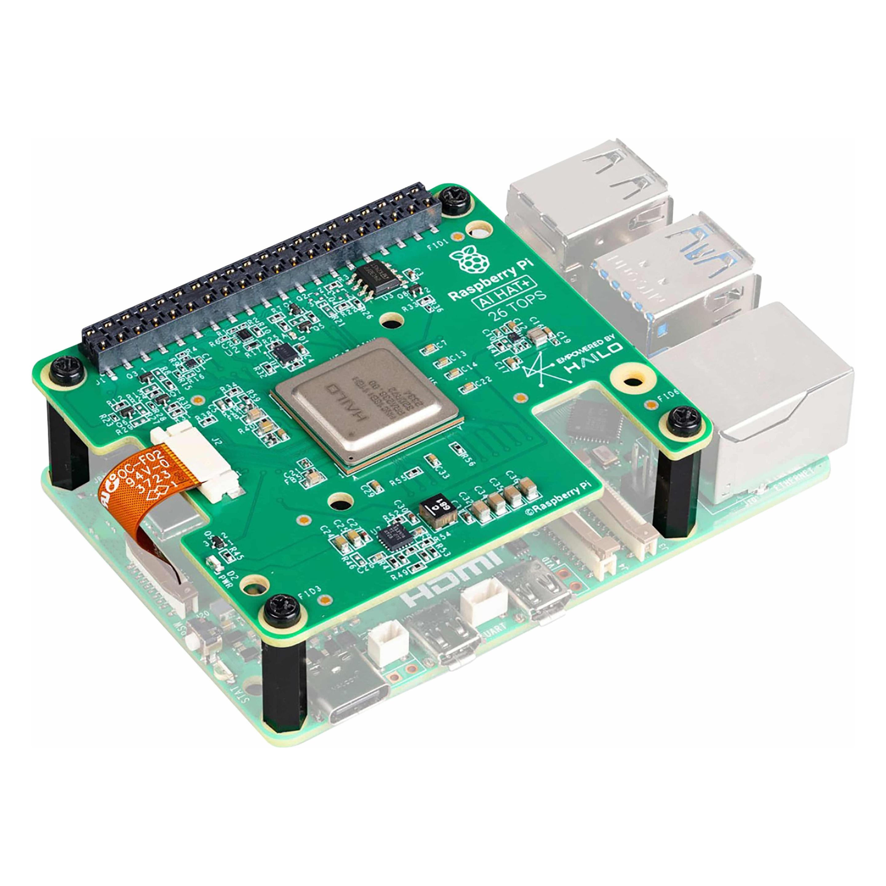 Raspberry Pi AI HAT+ 26TOPS für Raspberry Pi 5 (SC1468)
