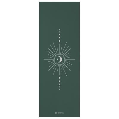 GAIAM - 5 mm Classic Printed Yoga Mat Gr 61 x 173 x 0,5 cm grün