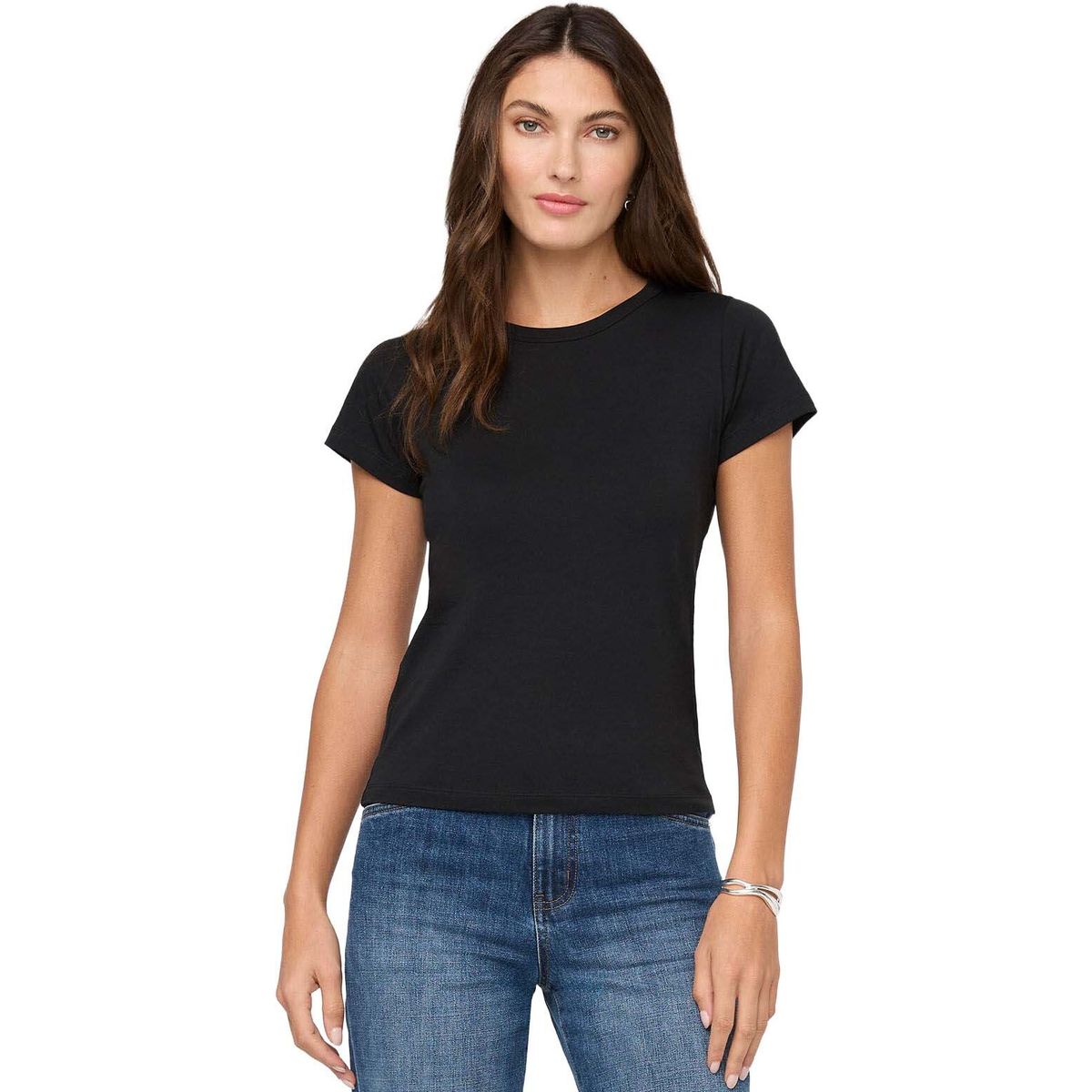 DU/ER Purepima Slim Crew black (BLK) M WTJS1724-BLK-M