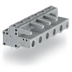 WAGO Buchsengehäuse-Platine 232 Polzahl Gesamt 10 Rastermaß: 7.50 mm 232-840 25 St.