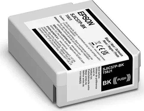 Epson SJIC57P-BK: INK CARTRIDGE FOR (C13T58J140)