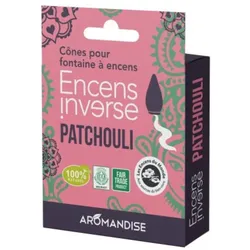 Räucherkegel für Rauch-Brunnen Patchouli - Invers