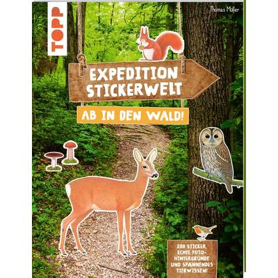 Expedition Stickerwelt - Ab in den Wald!, Taschenbuch von Frechverlag, Frechverlag GmbH, 978-3-7724-4396-1