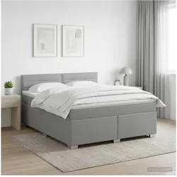 vidaXL, Boxspringbett, Boxspringbett (180 x 200 cm)