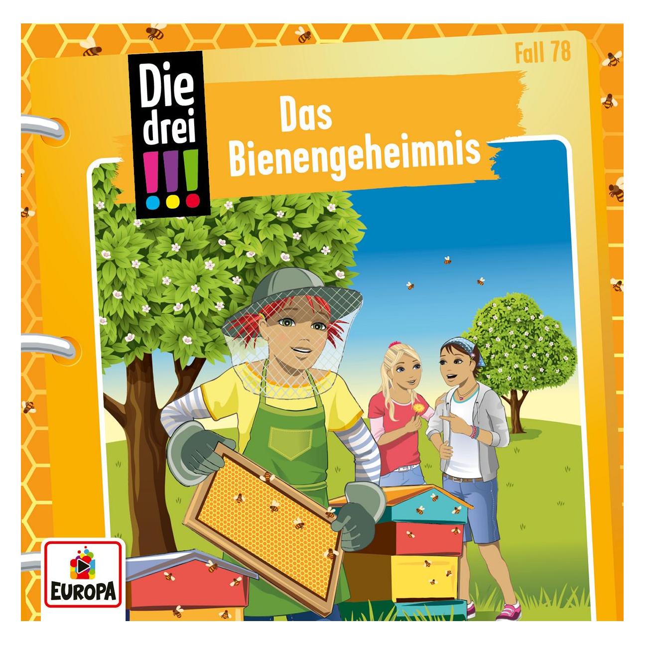 Europa Die drei DREI AUSRUFEZEICHEN 78 - Das Bienengeheimnis (Kirsten Vogel, Deutsch) (39962642)
